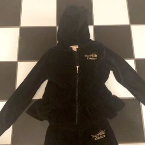 Juicy couture girls velour jump suit